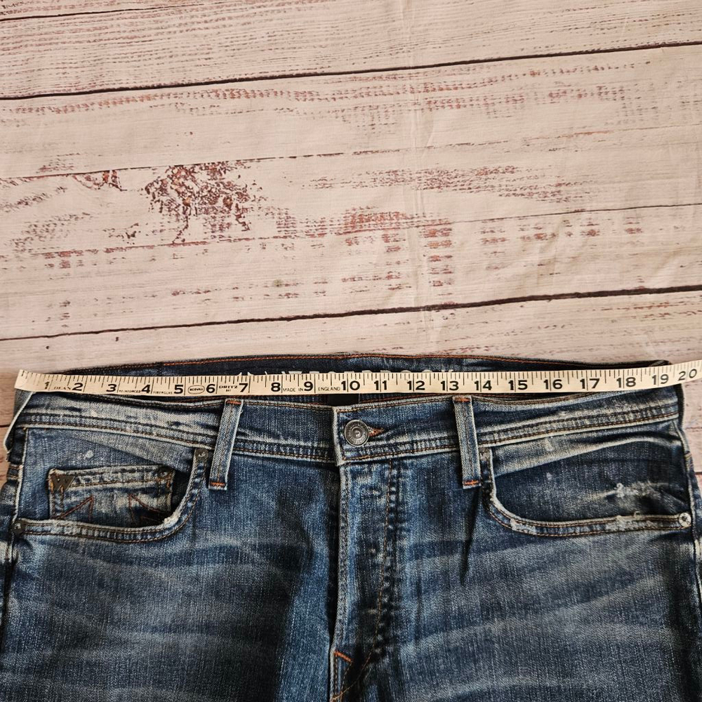 True Religion x Russell Westbrook Rocco Relaxed Skinny Distressed Mens Jeans 38 - Picture 4 of 7